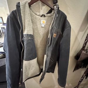 Carhartt jacket with hood